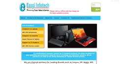 Desktop Screenshot of essgi.in